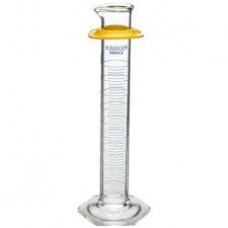 Fisher Glass Cylinder with single blue metric scale/Designed from ASTM*E 1272, Style 1.Class B requirements Capacity(250mL)/Subdiv.(2mL)/Apprx.Height(330mm)
