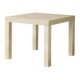 Square Side Table White Assemble, 