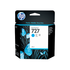 HP 727 40-ml Cyan Designjet Ink Cartridge(B3P13A)