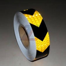 Safty Caution Reflective Adhesive Tape Red Color 2"x50m 