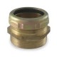 Pipe Connector (Brass color) 3/4" NPT Male to 3/8" NPT Female Connector